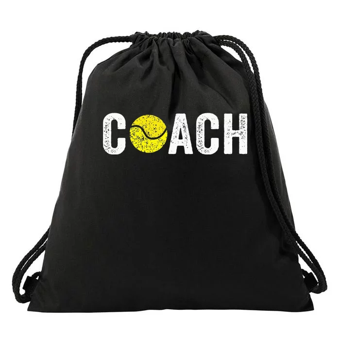 Gifts Tennis Coaches Appreciation Clothing Tennis Coach Drawstring Bag