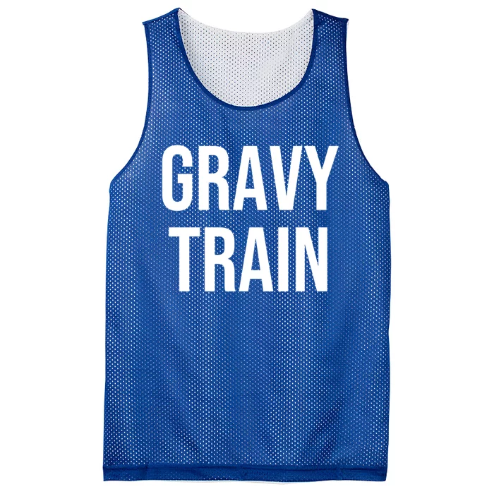 Gravy Train Cute Gift Mesh Reversible Basketball Jersey Tank