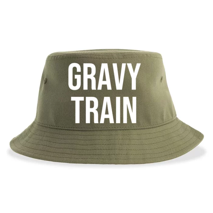 Gravy Train Cute Gift Sustainable Bucket Hat