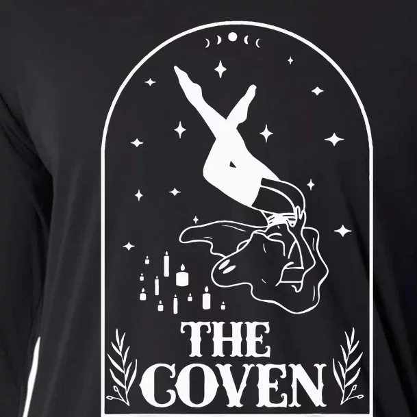 Ghost The Coven Bridesmaid Gothic Wedding Bachelorette Party Cooling Performance Long Sleeve Crew