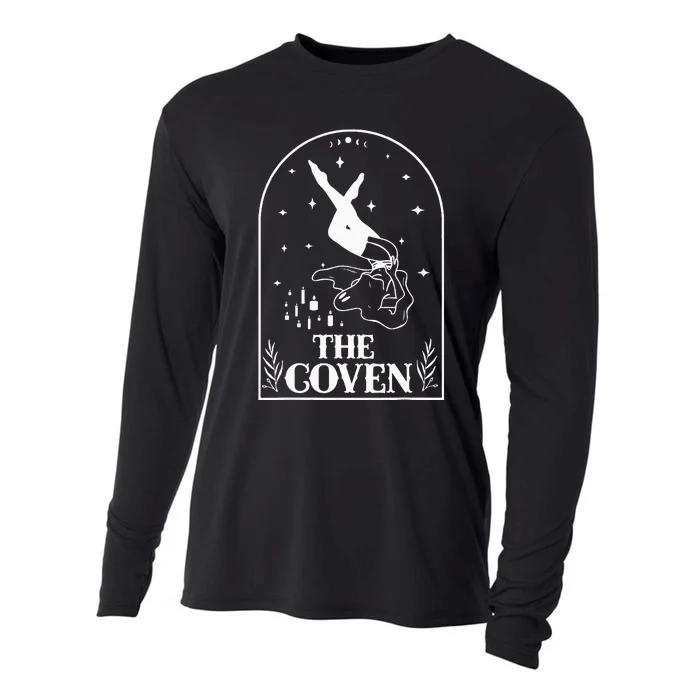 Ghost The Coven Bridesmaid Gothic Wedding Bachelorette Party Cooling Performance Long Sleeve Crew