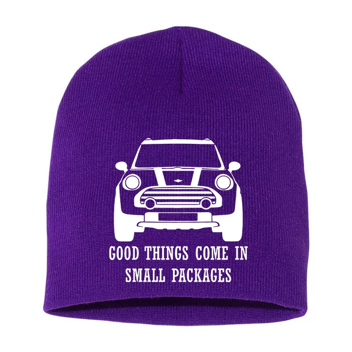 Good Things Come In Small Packages Short Acrylic Beanie