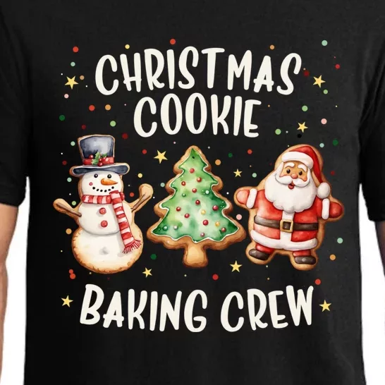 Gingerbread Team Christmas Cookie Baking Crew Gift Pajama Set