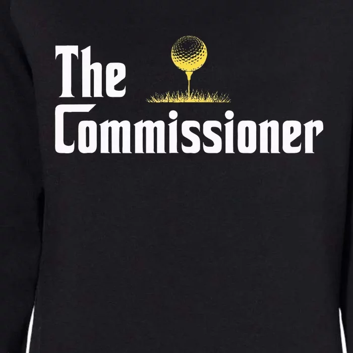 Golfer The Commissioner Golf League Womens California Wash Sweatshirt