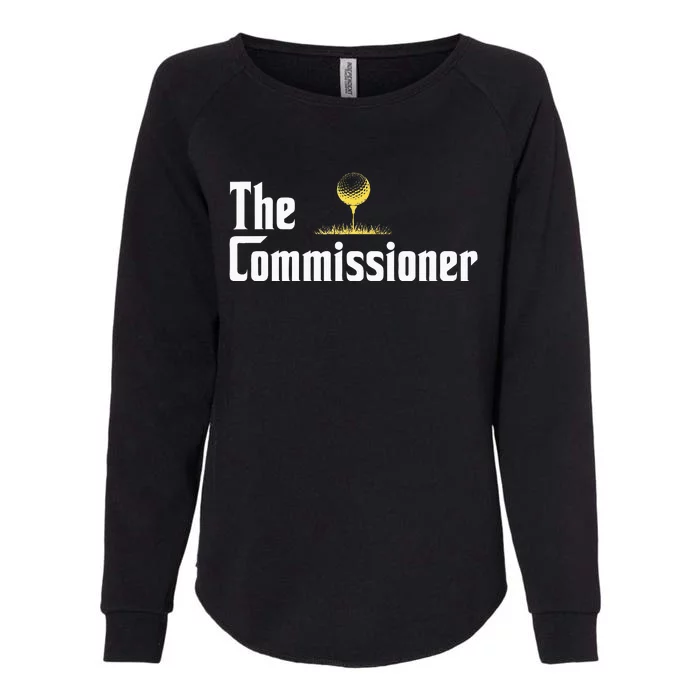 Golfer The Commissioner Golf League Womens California Wash Sweatshirt