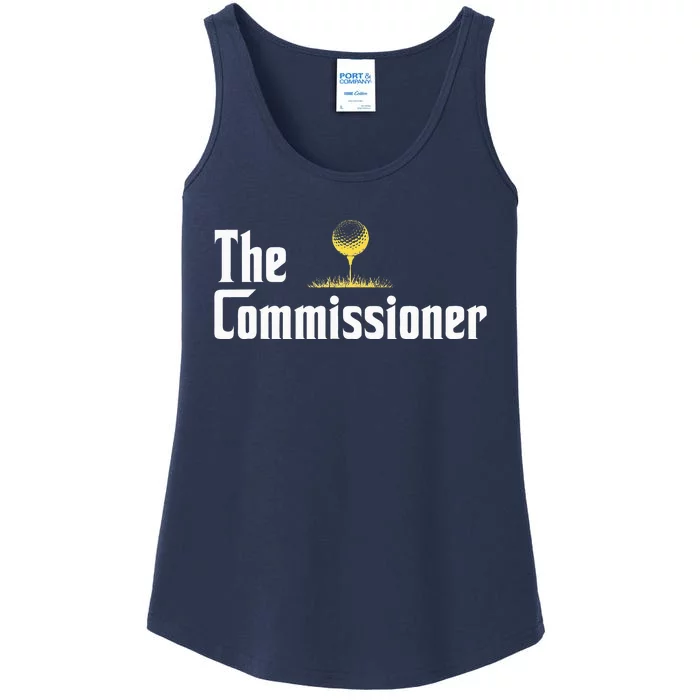 Golfer The Commissioner Golf League Ladies Essential Tank