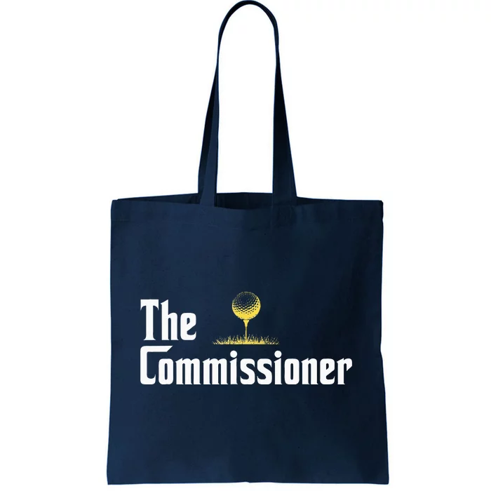 Golfer The Commissioner Golf League Tote Bag