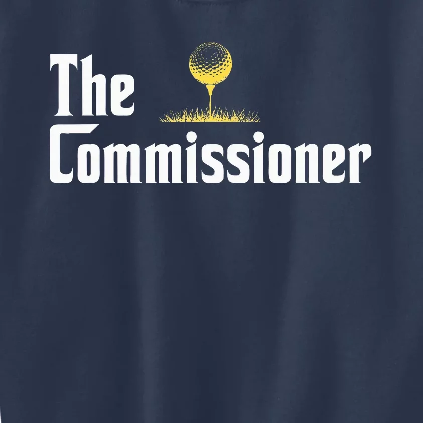 Golfer The Commissioner Golf League Kids Sweatshirt