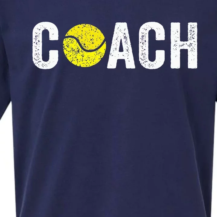 Gifts Tennis Coaches Appreciation Clothing Tennis Coach Sueded Cloud Jersey T-Shirt