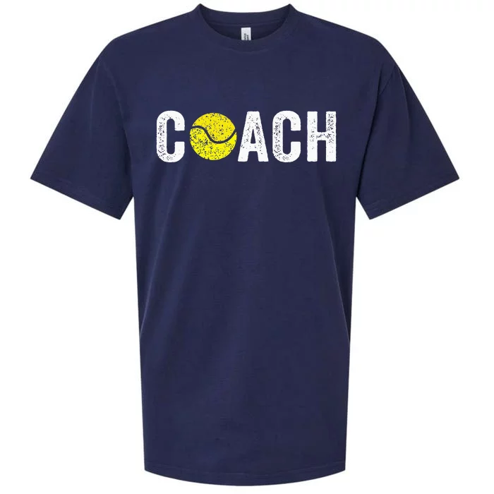 Gifts Tennis Coaches Appreciation Clothing Tennis Coach Sueded Cloud Jersey T-Shirt