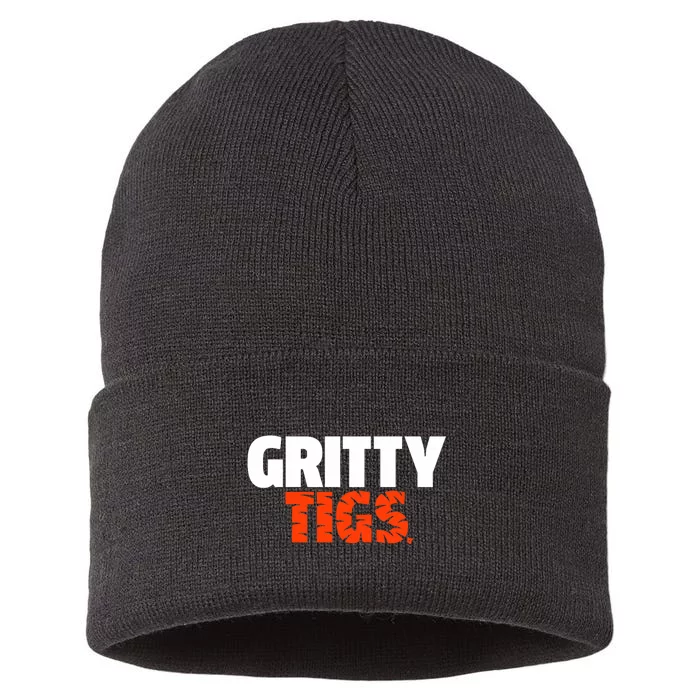 Gritty Tigs Detroit Baseball Sustainable Knit Beanie