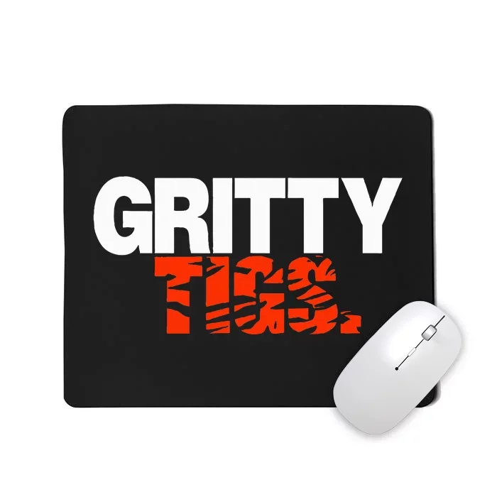 Gritty Tigs Detroit Baseball Mousepad