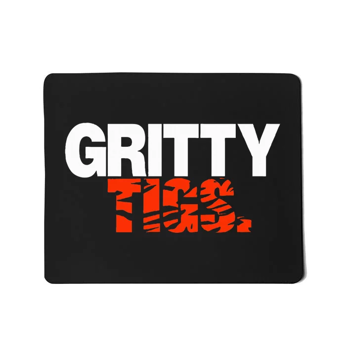 Gritty Tigs Detroit Baseball Mousepad