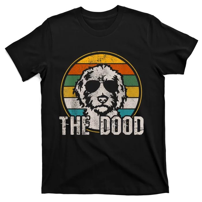 Goldendoodle The Dood Vintage Retro Dog T-Shirt