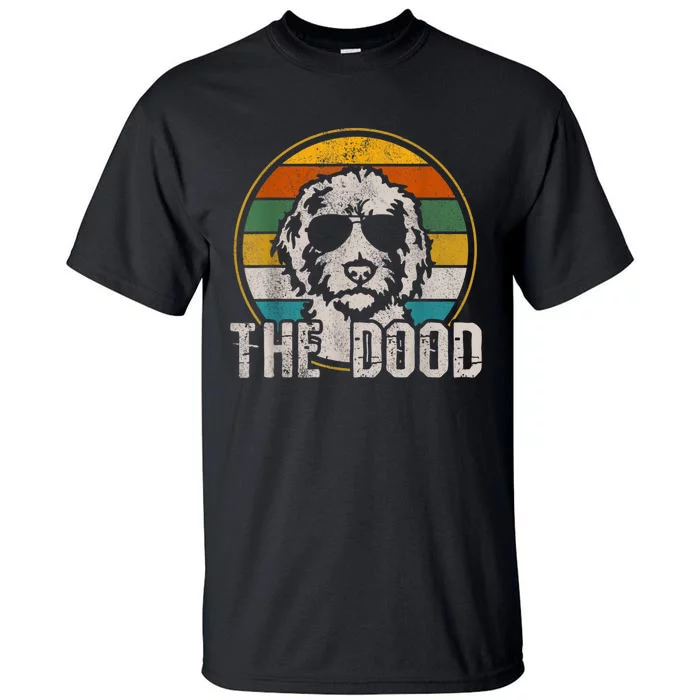 Goldendoodle The Dood Vintage Retro Dog Tall T-Shirt