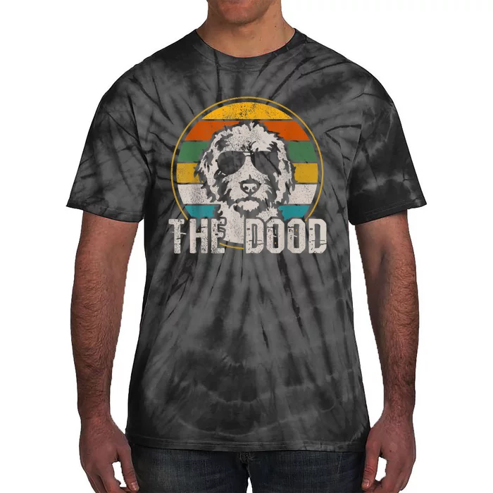 Goldendoodle The Dood Vintage Retro Dog Tie-Dye T-Shirt