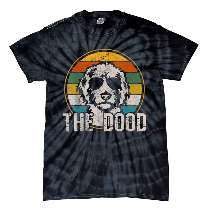 Goldendoodle The Dood Vintage Retro Dog Tie-Dye T-Shirt