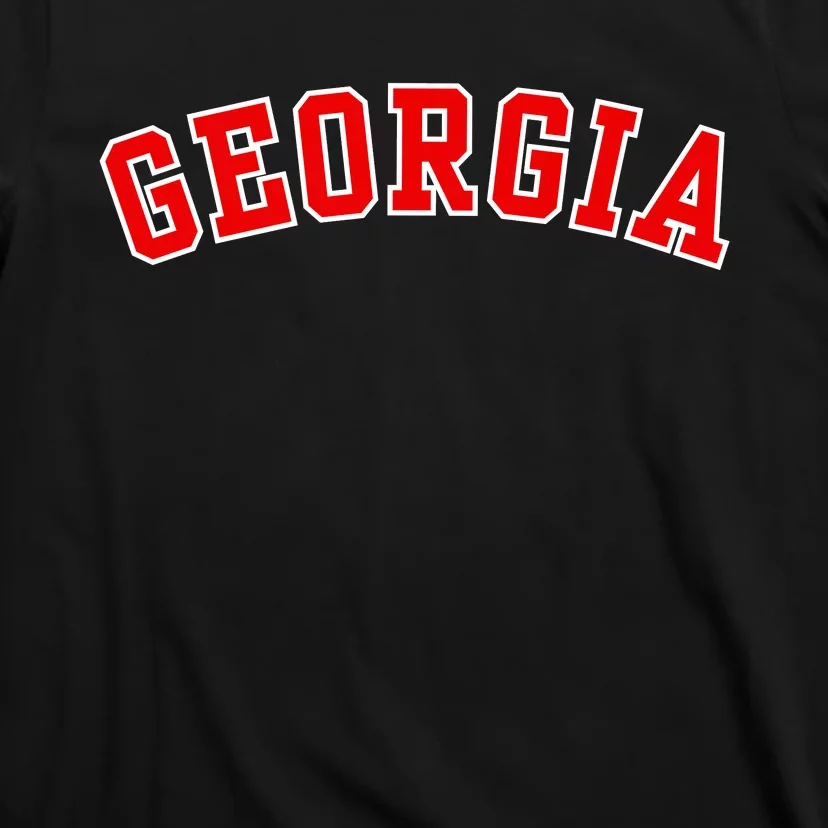 Georgia Throwback Design T-Shirt