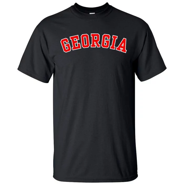 Georgia Throwback Design Tall T-Shirt