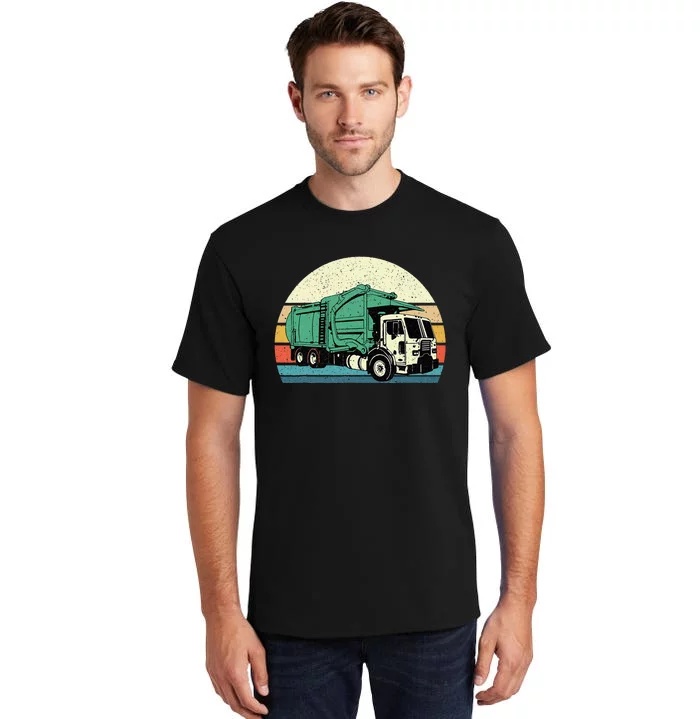 Garbage Truck Dump Trash Collector Recycling Lover Tall T-Shirt