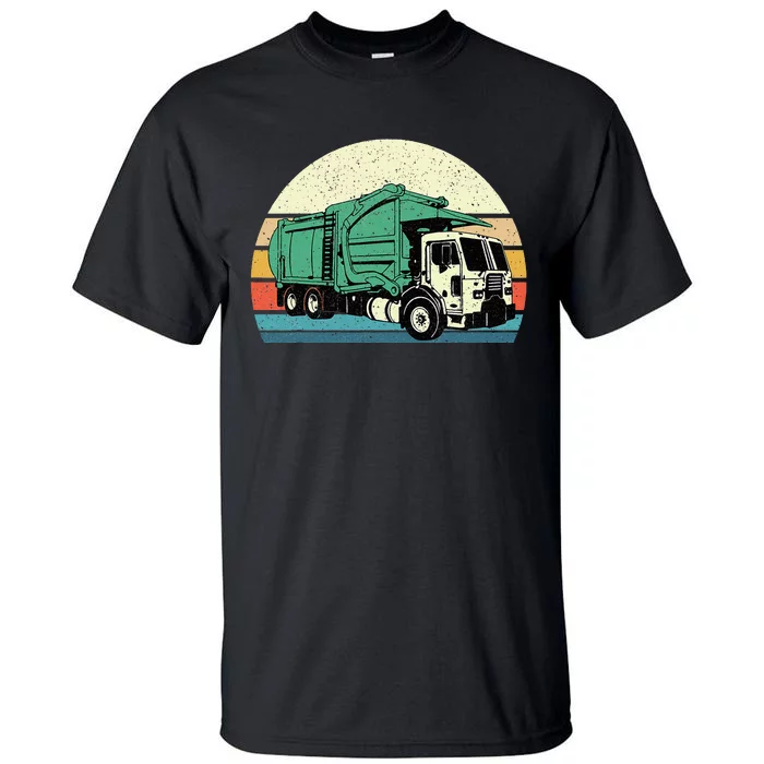 Garbage Truck Dump Trash Collector Recycling Lover Tall T-Shirt