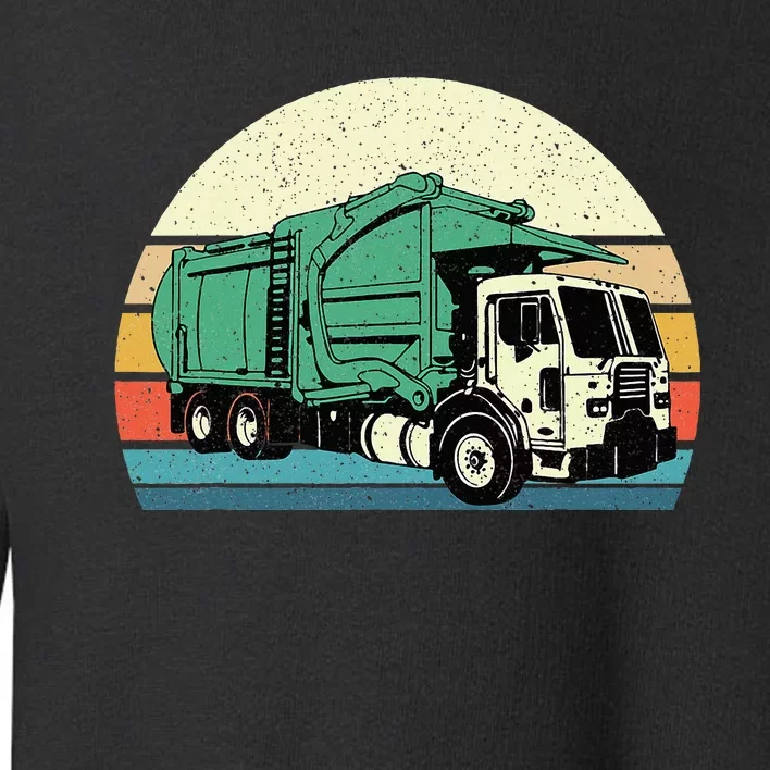 Garbage Truck Dump Trash Collector Recycling Lover Toddler Sweatshirt