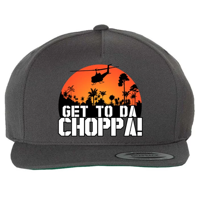 Get To Da Choppa Wool Snapback Cap