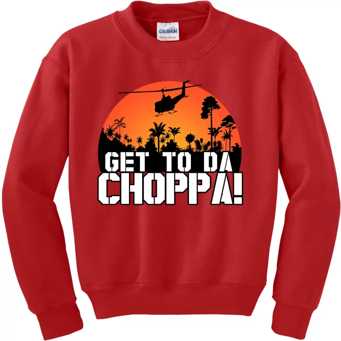 Get To Da Choppa Kids Sweatshirt