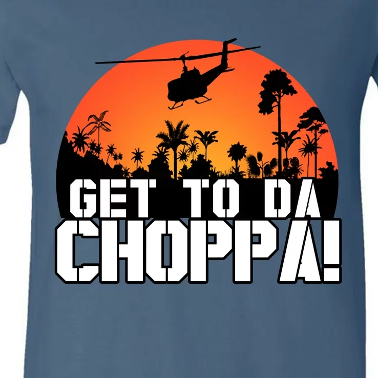 Get To Da Choppa V-Neck T-Shirt