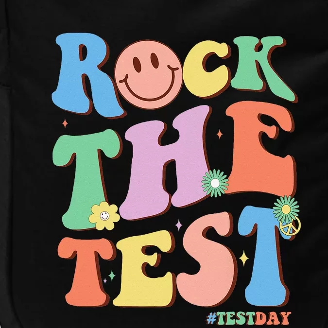 Groovy Test Day Teacher Testing Day Exam End of Year Impact Tech Backpack