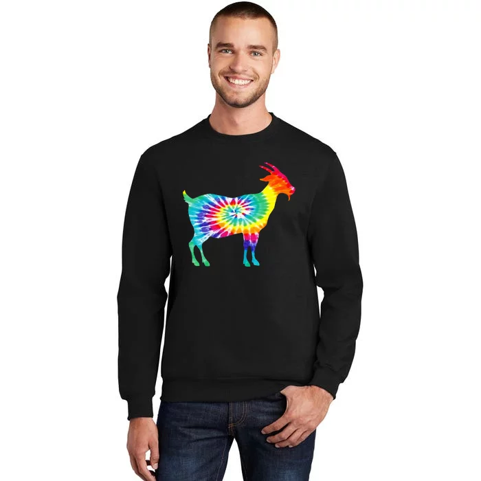 Goat Tie Dye Silhouette Sweatshirt