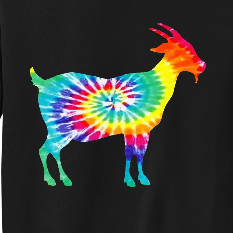 Goat Tie Dye Silhouette Tall Sweatshirt