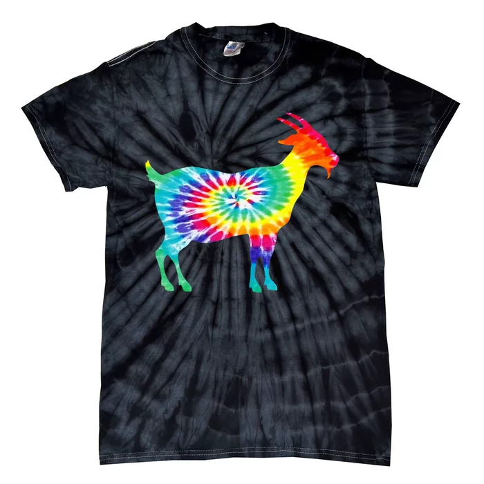 Goat Tie Dye Silhouette Tie-Dye T-Shirt