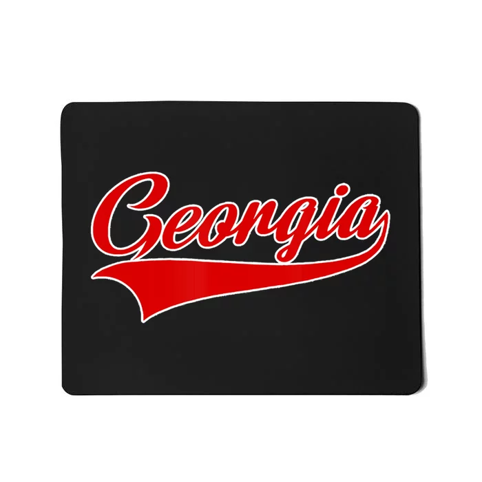 Georgia Throwback Design Mousepad