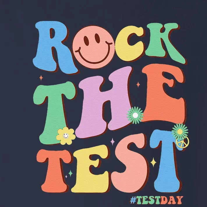 Groovy Test Day Teacher Testing Day Exam End Of Year Toddler Long Sleeve Shirt