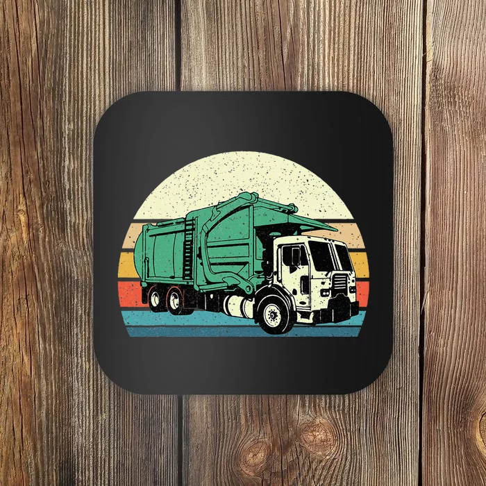 Garbage Truck Dump Trash Collector Recycling Lover Coaster