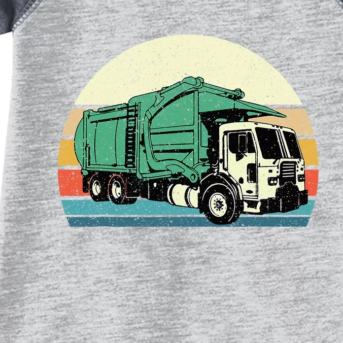 Garbage Truck Dump Trash Collector Recycling Lover Infant Baby Jersey Bodysuit