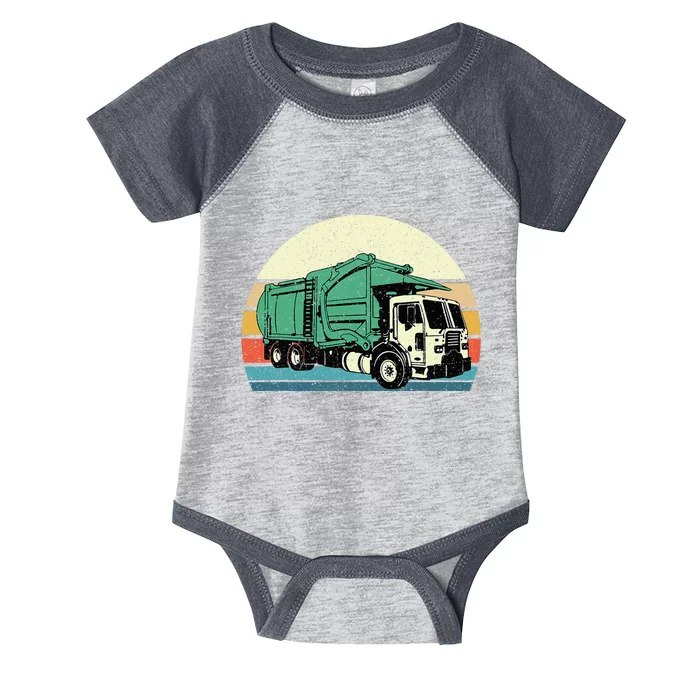 Garbage Truck Dump Trash Collector Recycling Lover Infant Baby Jersey Bodysuit