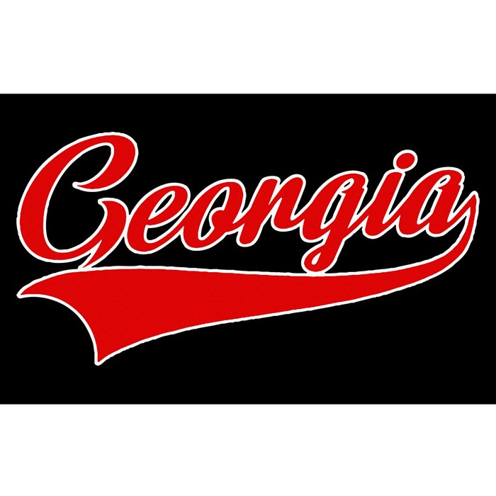 Georgia Throwback Design Print Classic Bumper Sticker