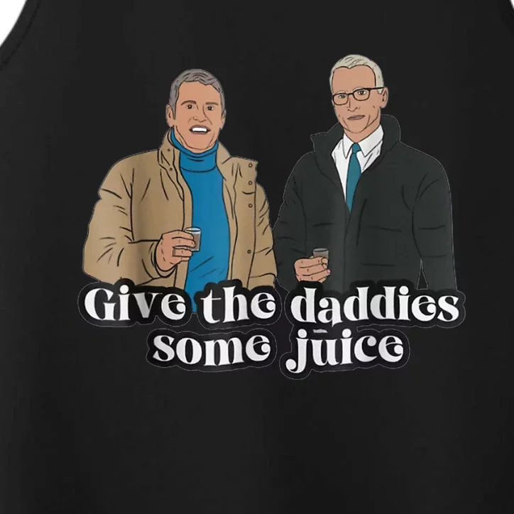 Give The Daddies Some Juice Funny Performance Tank