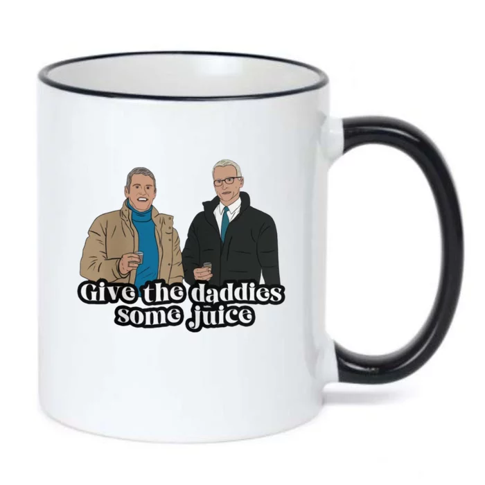 Give The Daddies Some Juice Funny Black Color Changing Mug