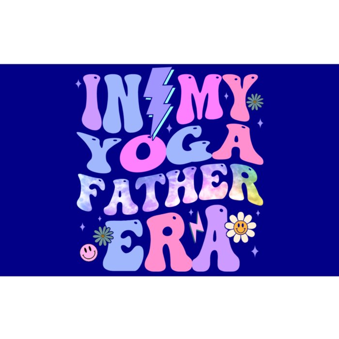 Groovy Tie Dye In My Yoga Father Era Yoga Lovers Gift Bumper Sticker