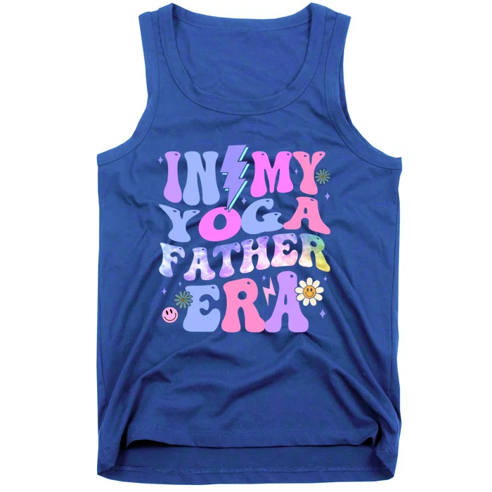 Groovy Tie Dye In My Yoga Father Era Yoga Lovers Gift Tank Top