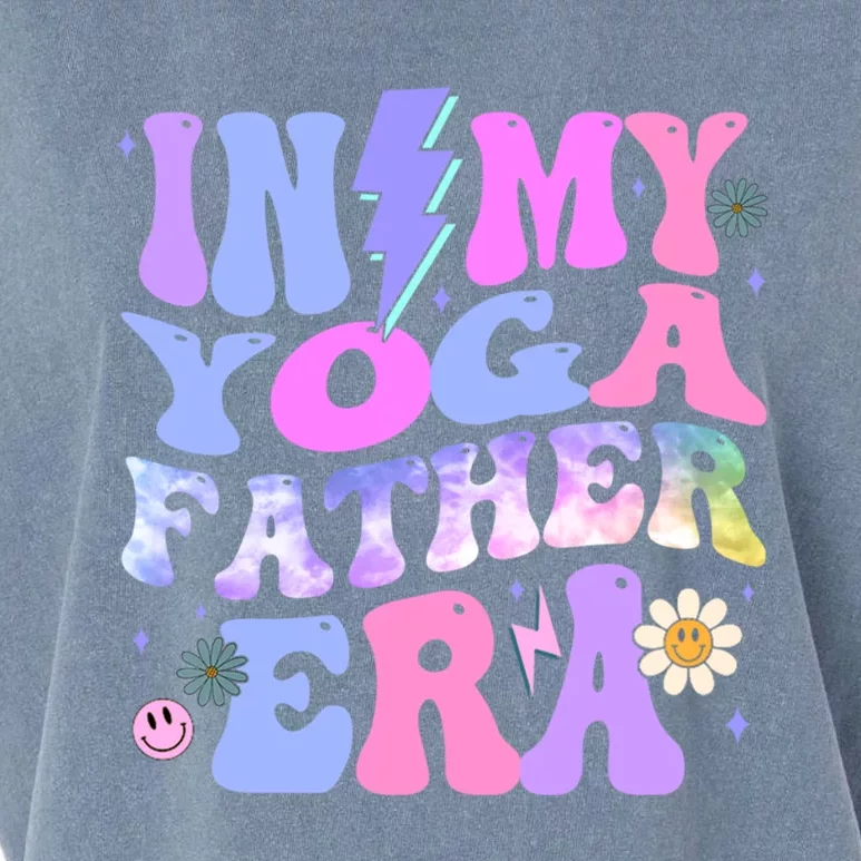 Groovy Tie Dye In My Yoga Father Era Yoga Lovers Gift Garment-Dyed Women's Muscle Tee