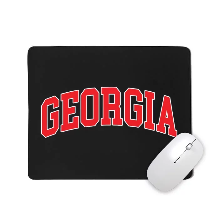 Georgia Throwback Design Classic Mousepad