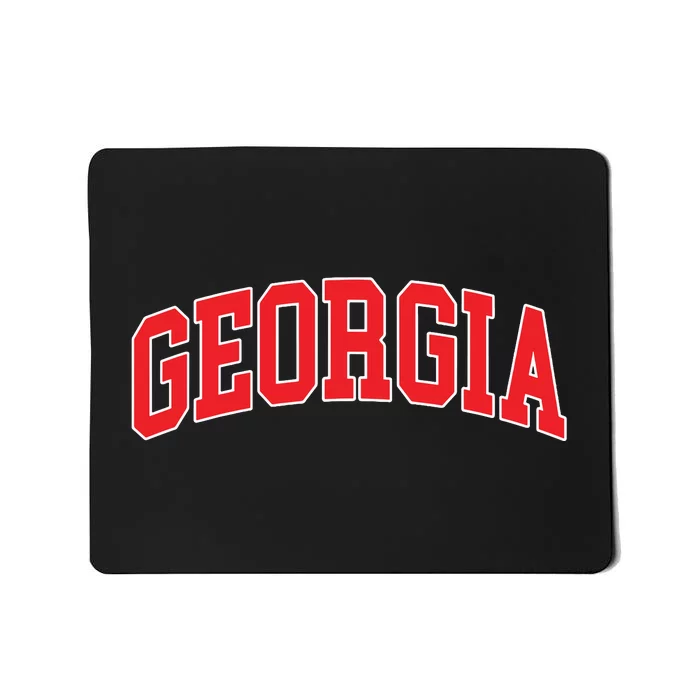 Georgia Throwback Design Classic Mousepad