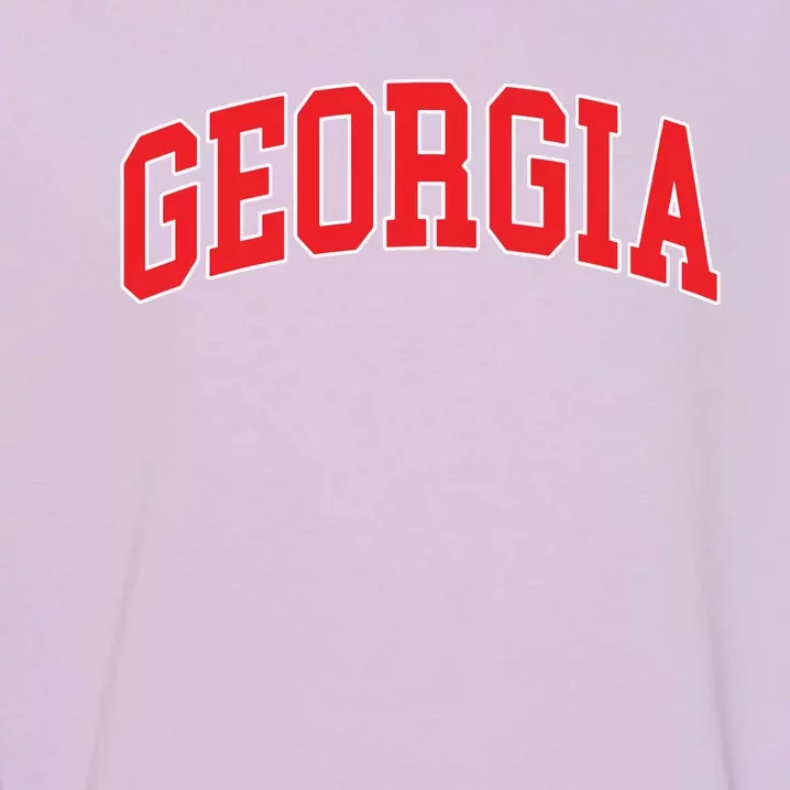 Georgia Throwback Design Classic Garment-Dyed Sweatshirt