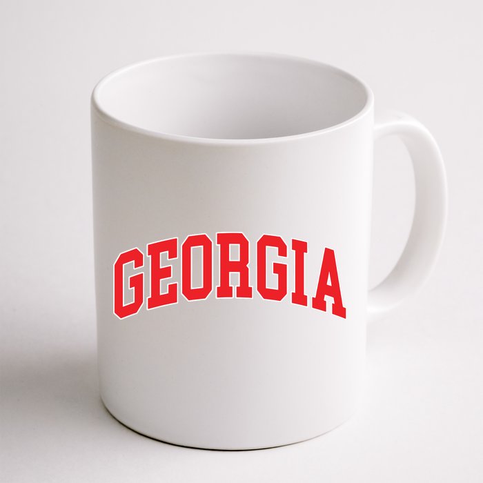 Georgia Throwback Design Classic Front & Back Coffee Mug