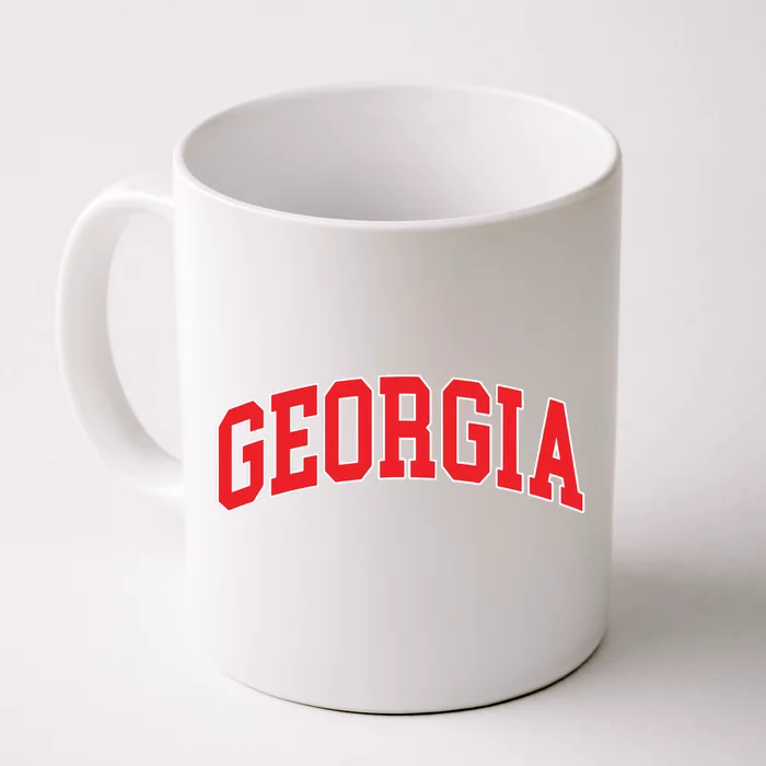 Georgia Throwback Design Classic Front & Back Coffee Mug