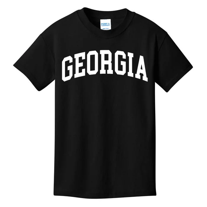 Georgia Throwback Design Classic Kids T-Shirt